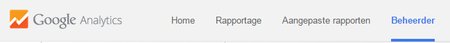 Google Analytics - beheerder